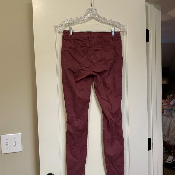 Burgundy/Maroon Jeans - Picture 2 of 2